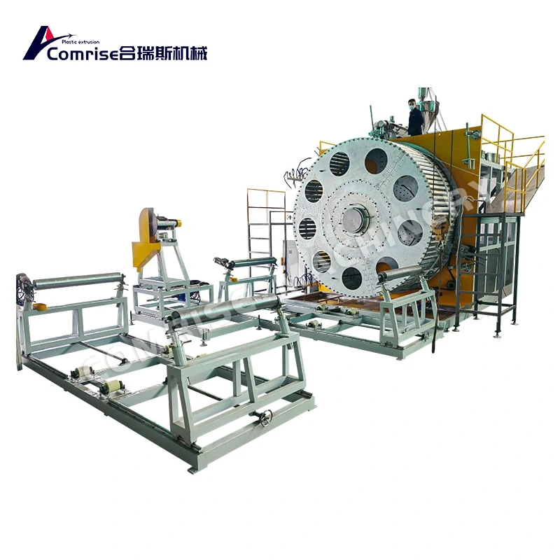 HDPE Hollow Wall Spiral Wound Pipe Machine