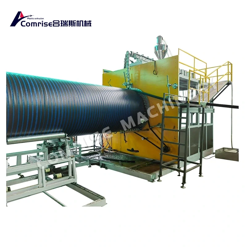 HDPE Hollow Wall Spiral Wound Pipe Machine
