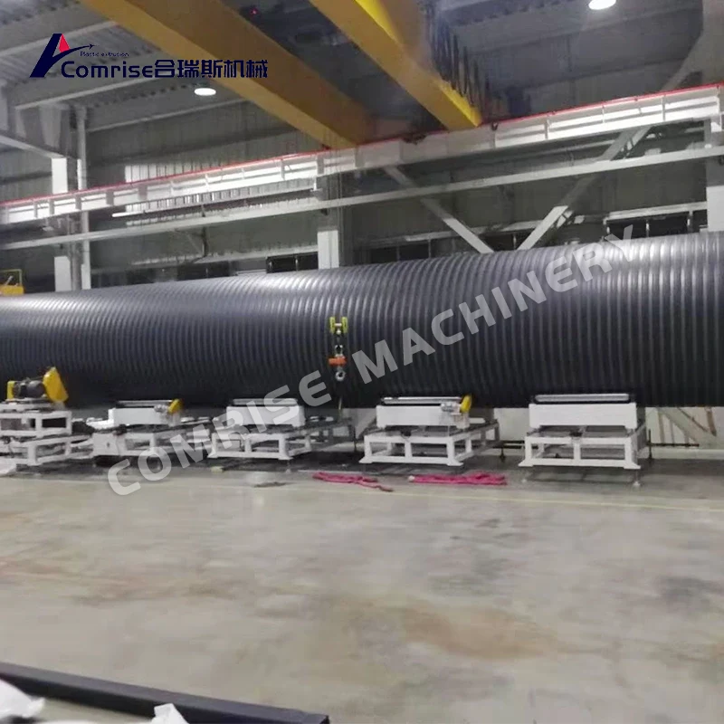 PE Hollow Wall Winding Pipe Making Machine